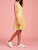 Agnes Halter Dress In Yellow