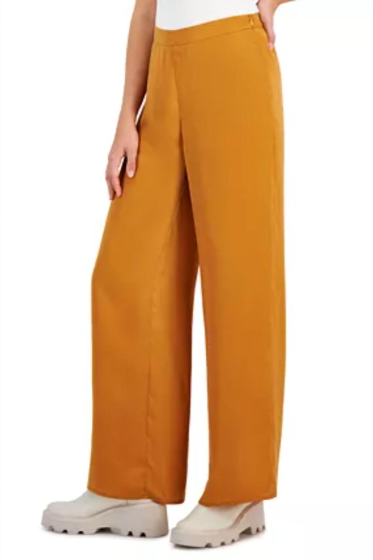 Celine High Waist Pant In Caramel