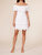 Fae Off The Shoulder Dress - White