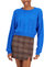 Manon Cable Knit Sweater In Electric Blue - Electric Blue