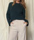 Shay Cable Knit Sweater In Pine