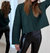 Shay Cable Knit Sweater In Pine