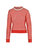 Teya Knit Top In Red Orange