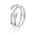 Coil Drop Ring - Silver