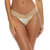 Banded High Leg Bottom In Gold - Gold