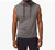 Breaking Bounds Sleeveless Hoodie In Graphite Grey - Graphite Grey