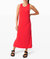 Ease Of It All Dress In Carnation Red - Carnation Red