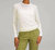 Silk Blend Crew Sweater In Lemon Sorbet - Lemon Sorbet