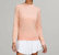 Silk-Blend Crew Sweater In Peach Satin - Peach Satin