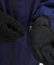 Women's Textured Fleece Gloves In Black