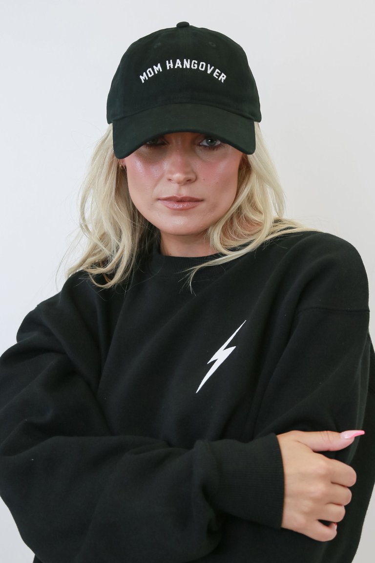 Mom Hangover® Baseball Hat - Black