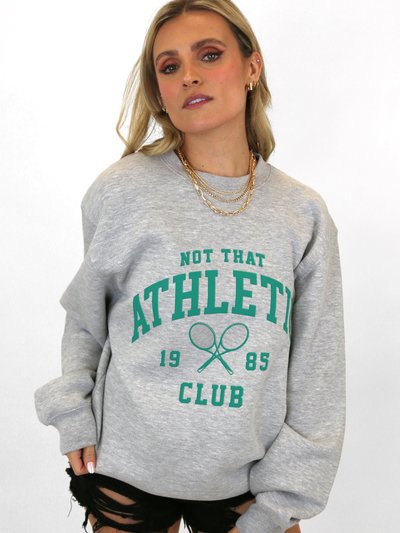 LULUSIMONSTUDIO Not That Athletic Club Sweatshirt product