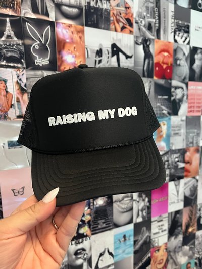LULUSIMONSTUDIO Raising My Dog Baseball Hat product