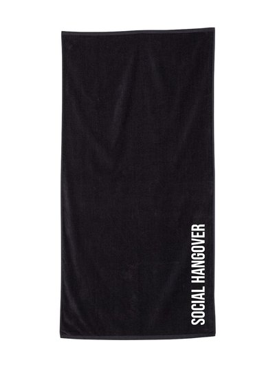 LULUSIMONSTUDIO Social Hangover® Beach Towel product