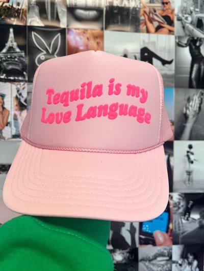 LULUSIMONSTUDIO Tequila Is My Love Language Trucker Hat product