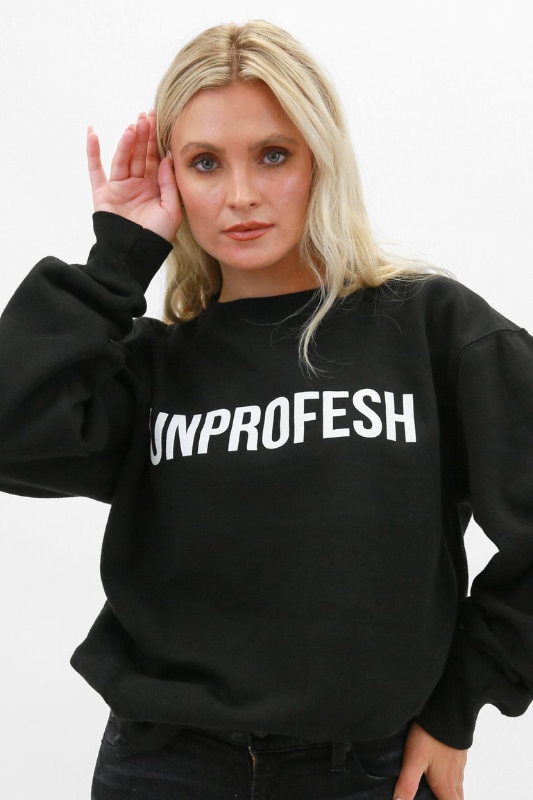 Unprofesh Puff Oversized Sweatshirt