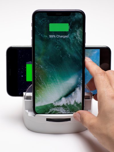 LumiCharge 3 in 1 Phone  Charger Dock - Iphone, Airpod, Samsung, Android - Wireless Charger product