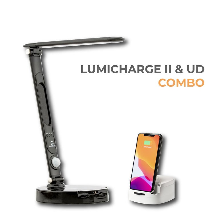 LumiCharge II + UD --Combo Pack-Deal - Black LumiCharge II + UD
