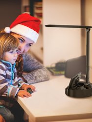 Lumicharge III - LED Desk Lamp with Wireless Charger, Bluetooth Speaker, App-Controls