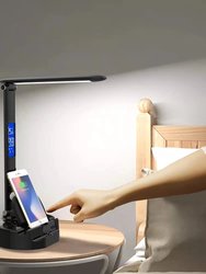 Lumicharge III - LED Desk Lamp with Wireless Charger, Bluetooth Speaker, App-Controls