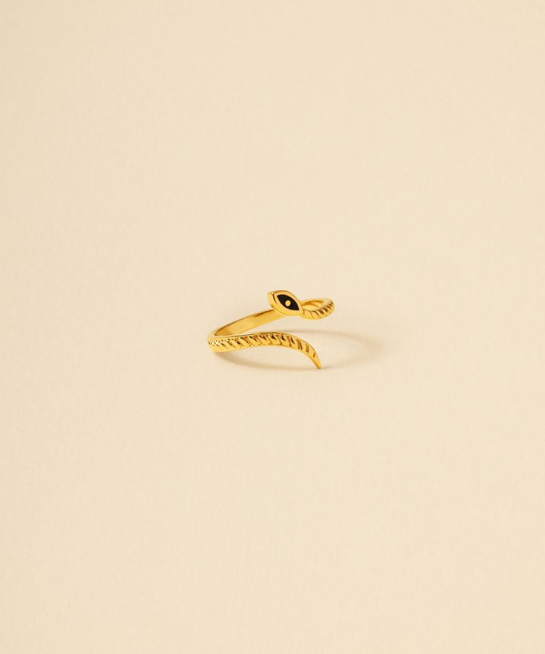 Snake Eye Ring - Gold