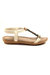 Womens/Ladies Adele Sandals - White