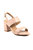 Womens/Ladies Aldora Block Heel Sandals - Pink - Pink