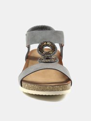 Womens/Ladies Barwell Sandals - Gray