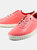 Womens/Ladies Flamborough Leather Shoes - Pink - Pink
