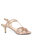 Womens/Ladies Francie Wide Sandals - Rose Gold