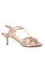 Womens/Ladies Francie Wide Sandals - Rose Gold