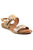 Womens/Ladies Horton Snakeskin Sandals - Beige - Beige