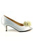 Womens/Ladies Lucia Satin Court Shoes