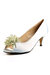 Womens/Ladies Lucia Satin Court Shoes