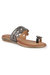 Womens/Ladies Lynn Sandals - Black/Brown