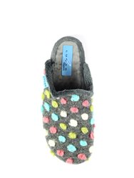 Womens/Ladies Montreal Slippers - Gray - Gray