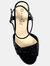 Womens/Ladies Nara Sandals - Black