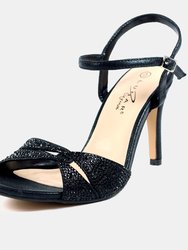 Womens/Ladies Nara Sandals - Black