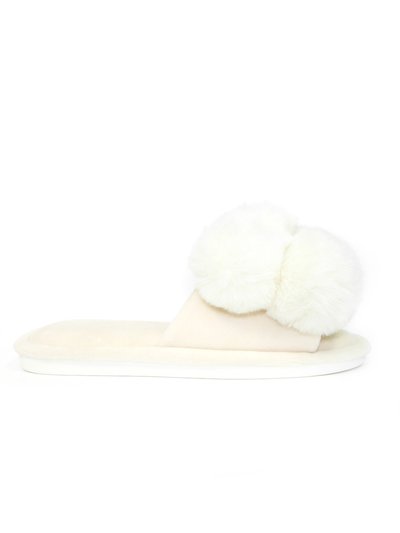 Lunar Womens/Ladies Octavia Slippers - White product