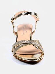 Womens/Ladies Republic Sandals - Gold