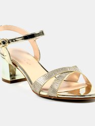 Womens/Ladies Republic Sandals - Gold - Gold