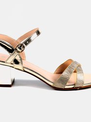 Womens/Ladies Republic Sandals - Gold