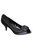 Womens/Ladies Ripley Satin Court Shoes - Black - Black