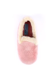 Womens/Ladies Shake Faux Fur Trim Slippers