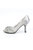 Womens/Ladies Sienna Diamante Court Shoes - Light Grey