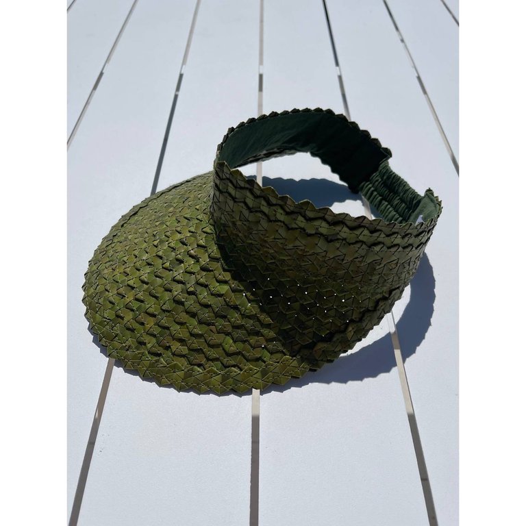 Baha Visor In Palm Green