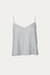 Cropped Tank - Heather Grey