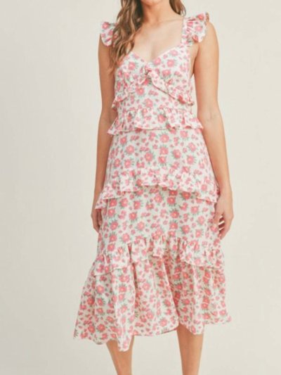 Lush Floral Midi Dress product