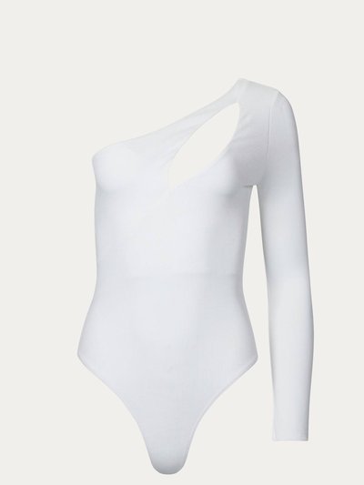 Lush One-Sleeve Cutout Bodysuit product