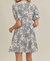 Paisley Printed Mini Dress